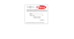 Desktop Screenshot of mail.pcspeed.com