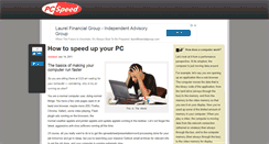Desktop Screenshot of pcspeed.com